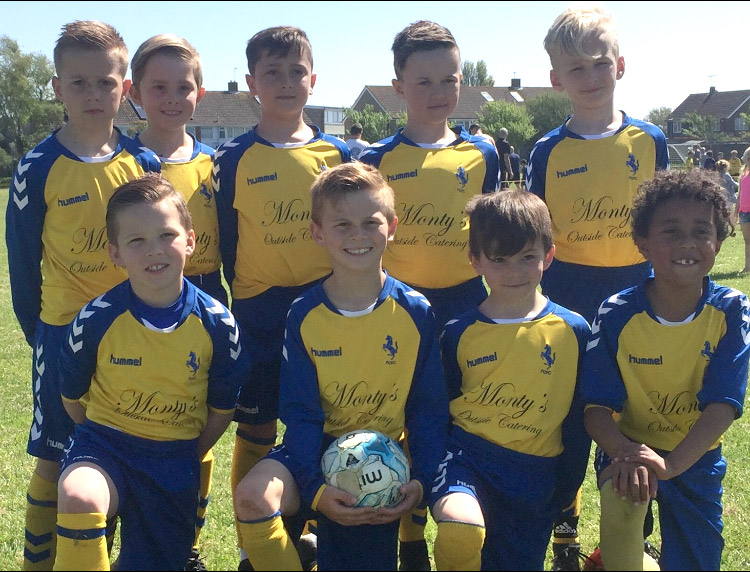Felpham Colts under 8s team